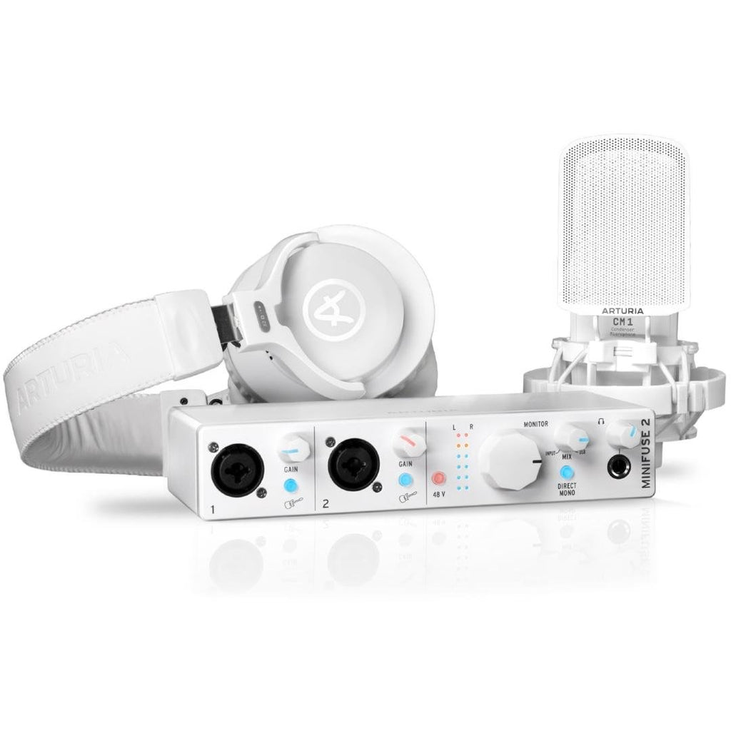 Arturia MiniFuse Recording Pack White