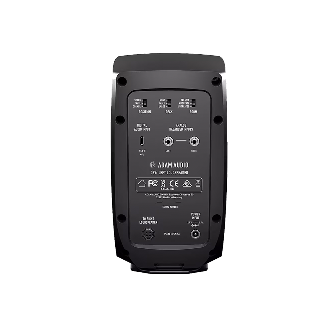 Adam Audio D3V Pair Black