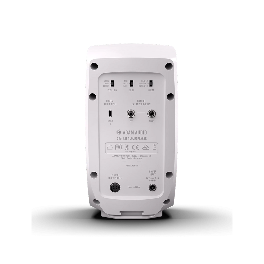 Adam Audio D3V Pair White