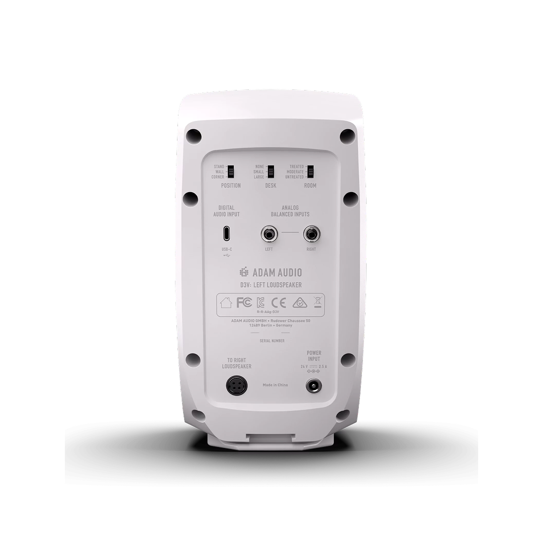 Adam Audio D3V Pair White