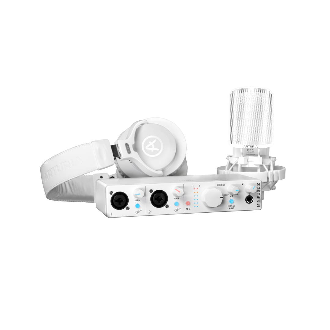 Arturia MiniFuse Recording Pack White
