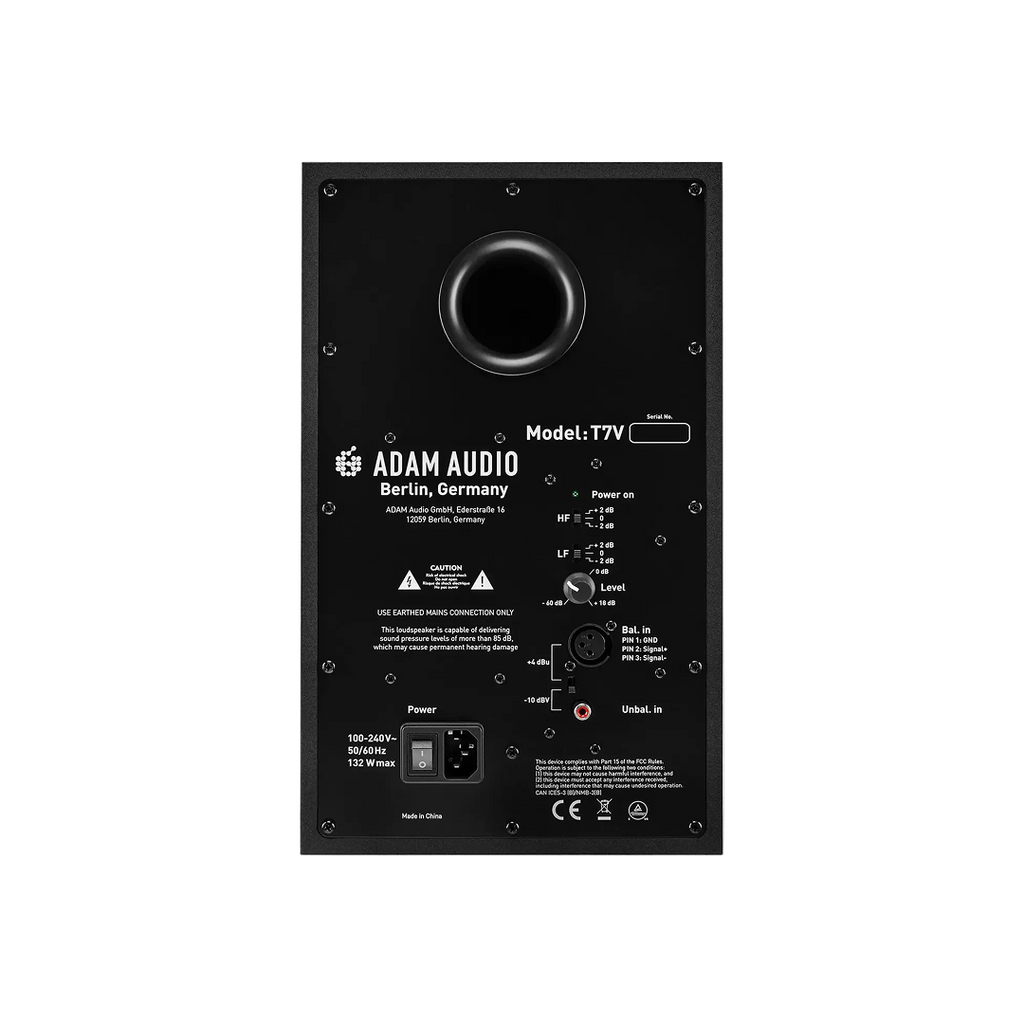 Adam Audio - T7V Nearfield Monitor, 2-way, 7" woofer