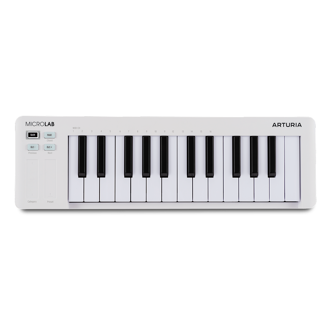 Arturia MicroLab Mk3 White