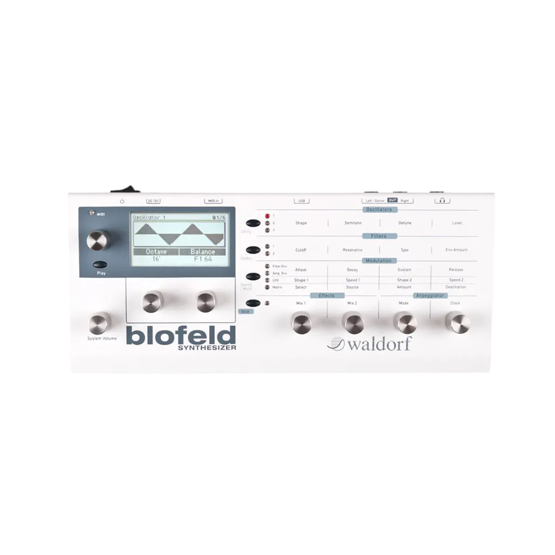 Waldorf Blofeld Desktop White