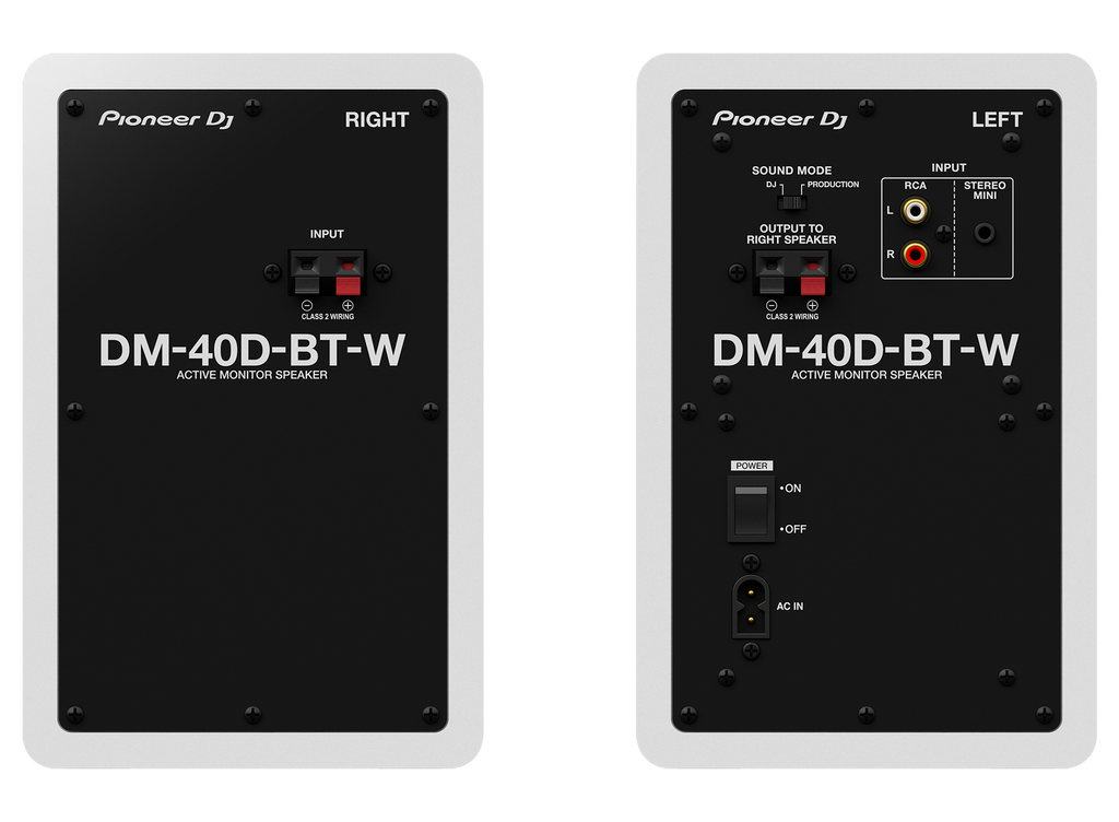 Pioneer DJ - DM-40D-BT-W (Pair)
