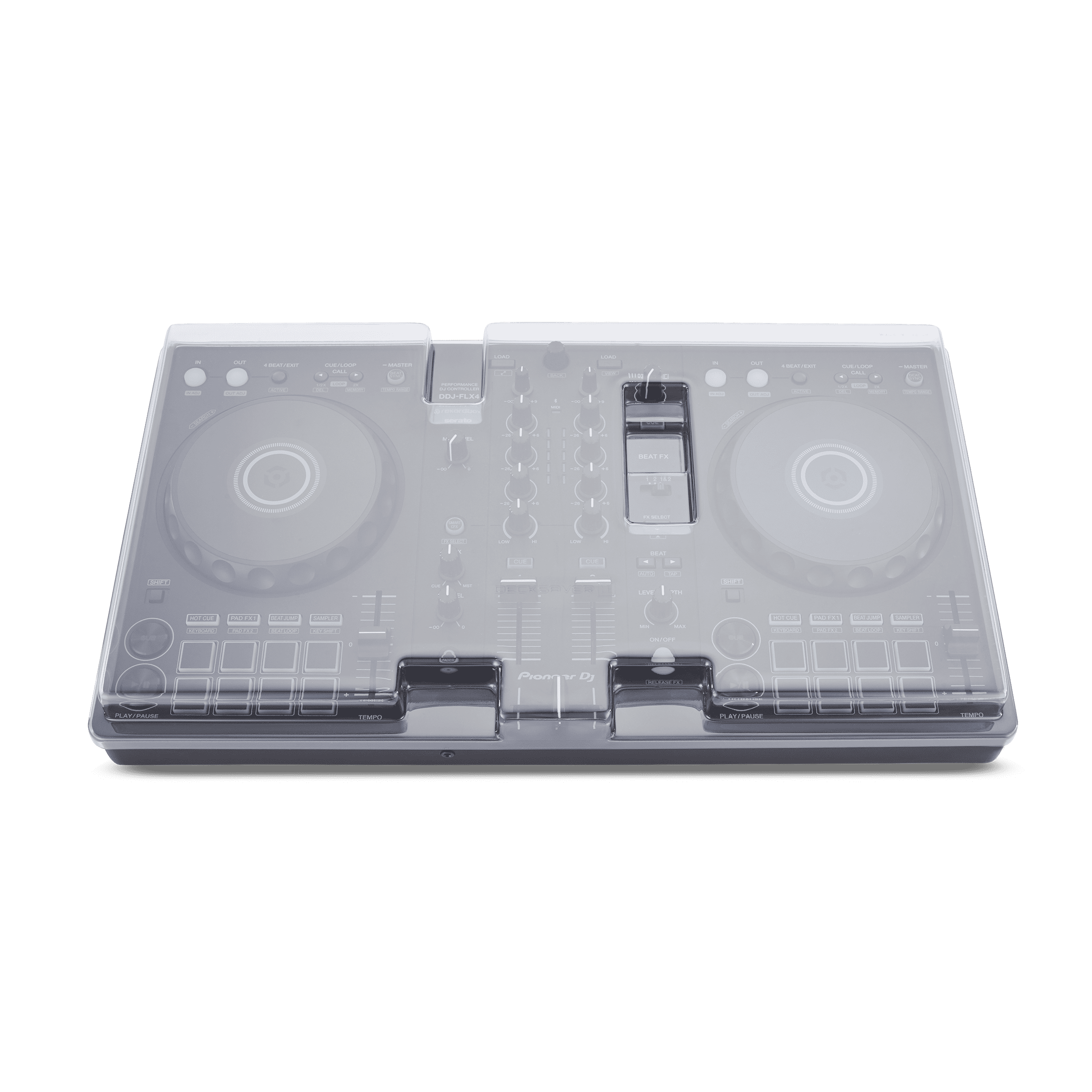 Decksaver Pioneer DJ DDJ-FLX4 Cover (Light Edition)