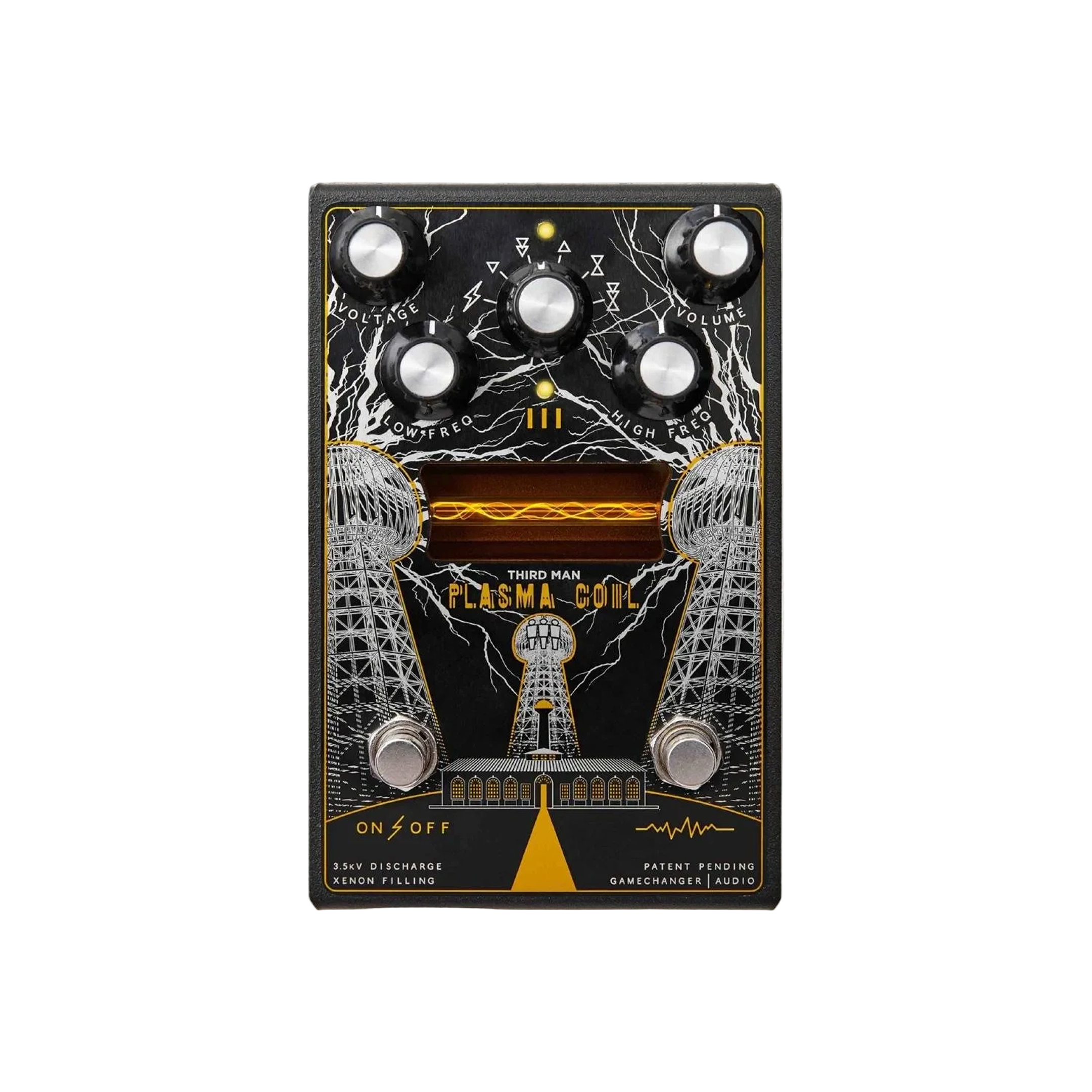 Gamechanger Audio Third Man Records Plasma Coil High Voltage Distortion Pedal