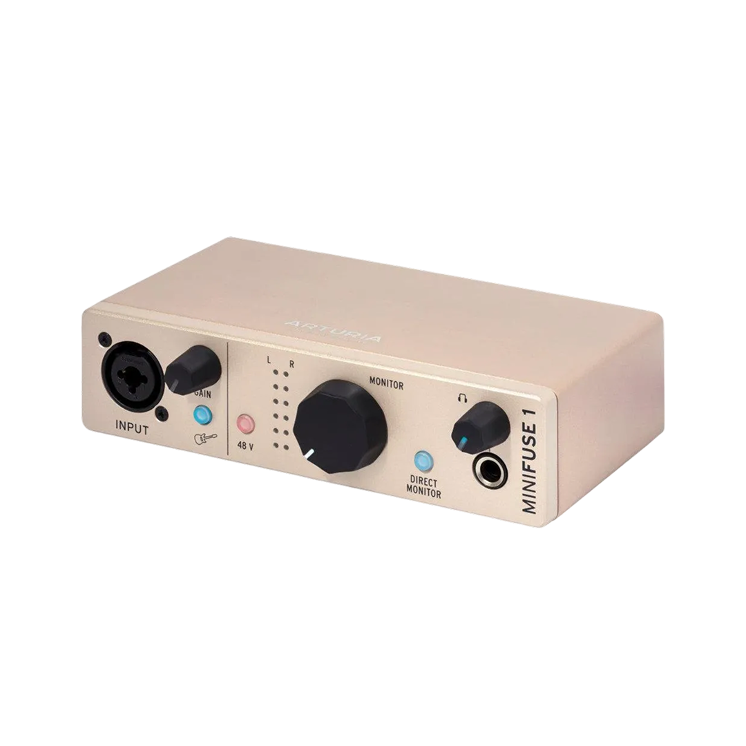 Arturia MiniFuse 1 Champagne