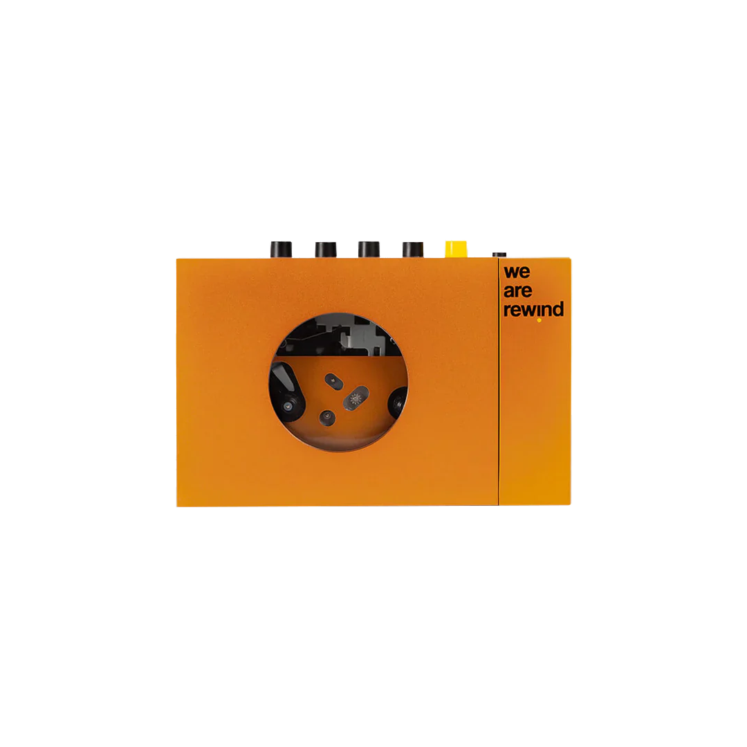 WE ARE REWIND Orange Cassette Player Serge