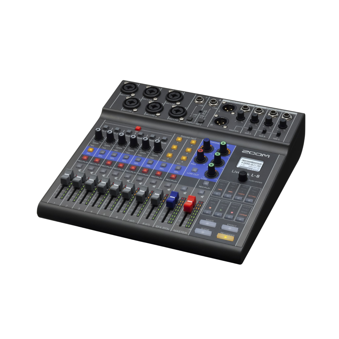 Zoom LiveTrak L-8