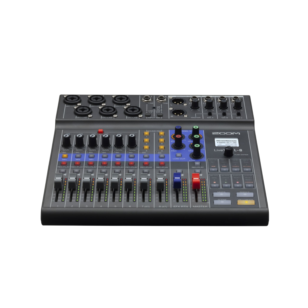 Zoom LiveTrak L-8