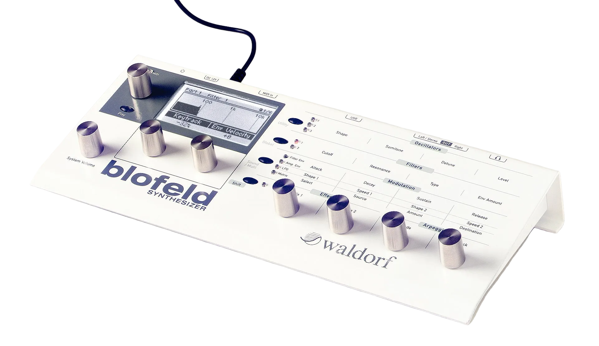 Waldorf Blofeld Desktop White