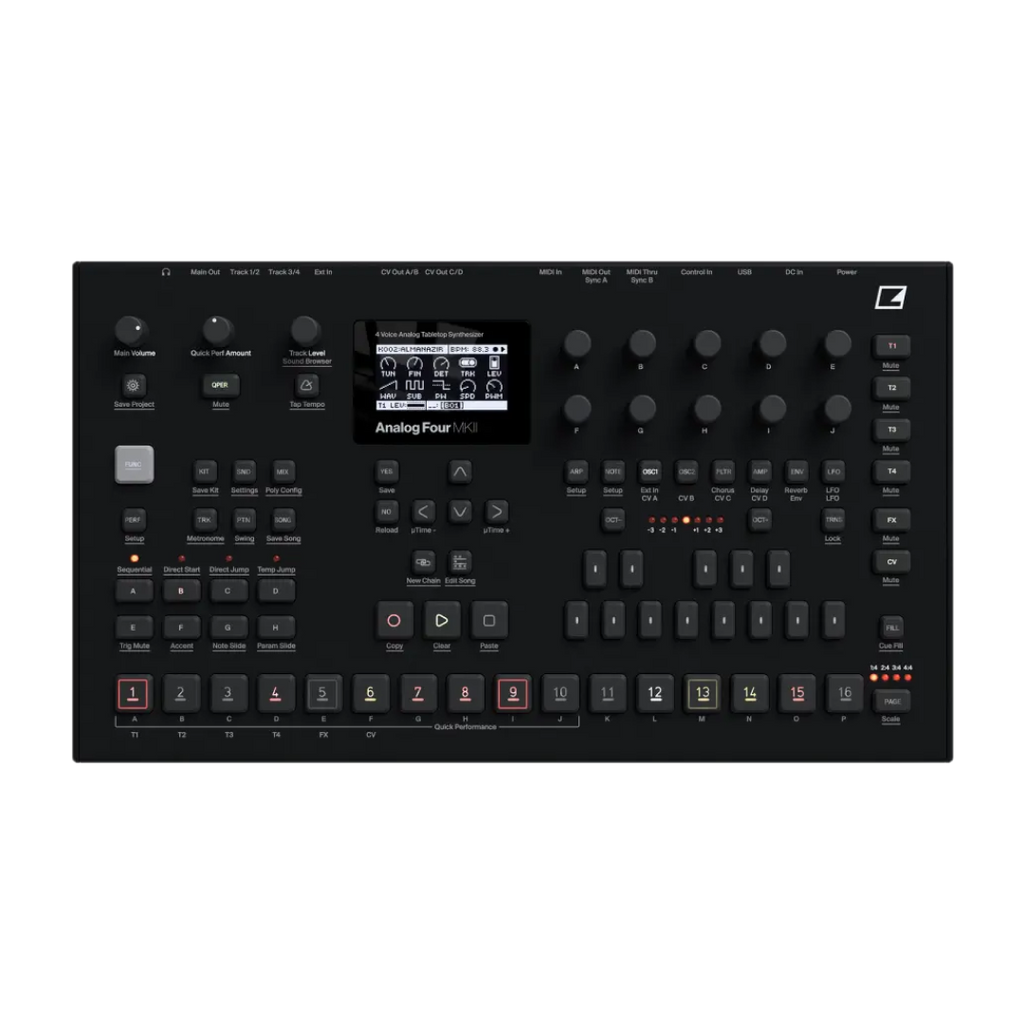 Elektron Analog Four MKII Black