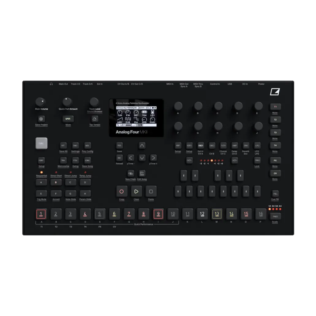 Elektron Analog Four MKII Black
