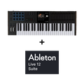 Arturia KeyLab 49 mk3 Black + Ableton Live 12 Suite Upgrade + Free V Collection 10