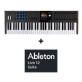 Arturia KeyLab 61 mk3 Black + Ableton Live 12 Suite Upgrade + Free V Collection 10