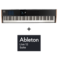 Arturia KeyLab 88 mk3 Black + Ableton Live 12 Suite Upgrade + Free V Collection 10