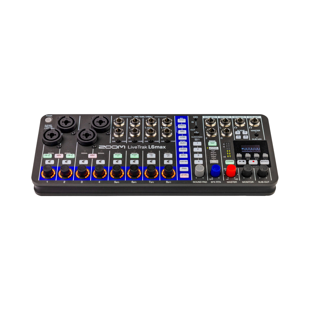Zoom LiveTrak L6max