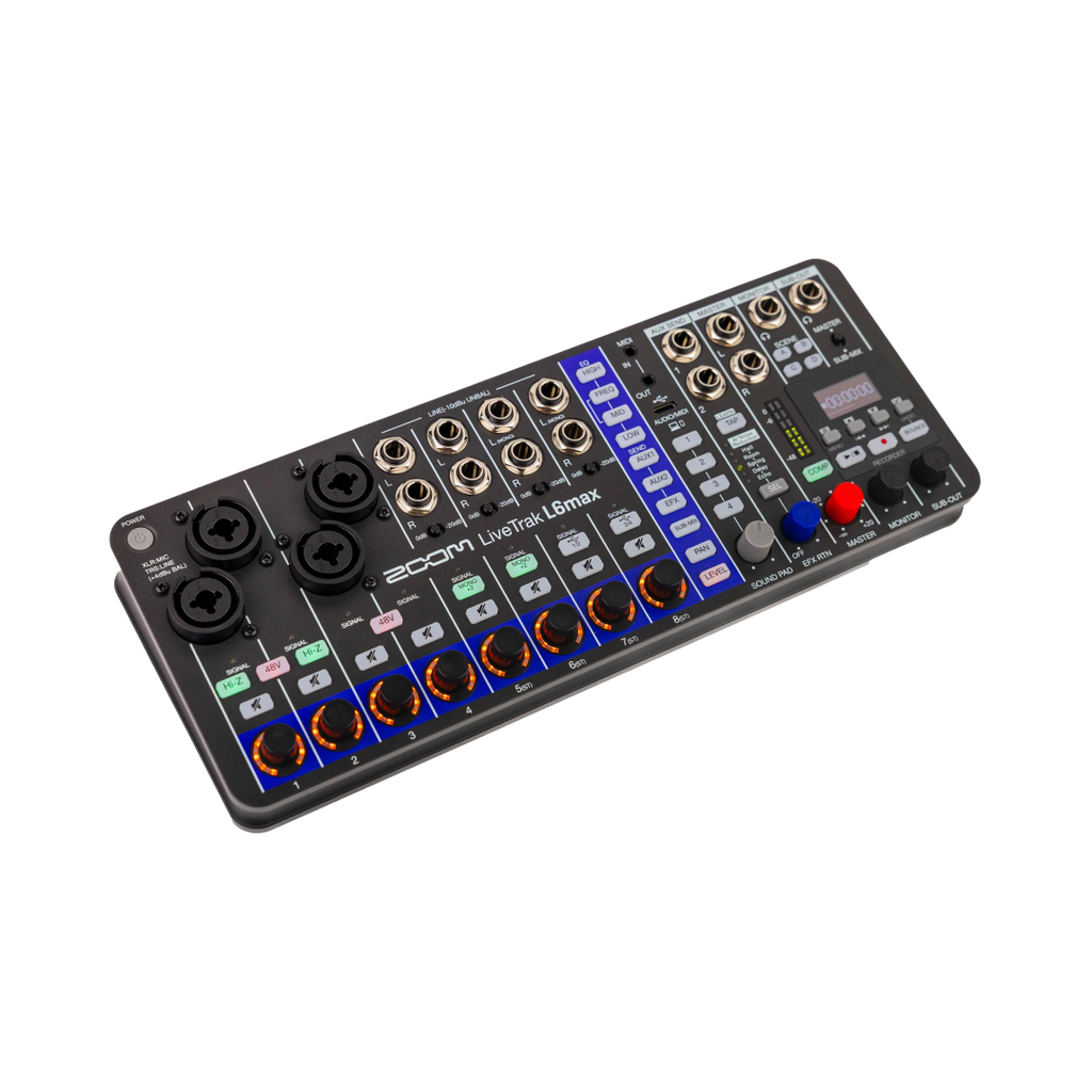 Zoom LiveTrak L6max